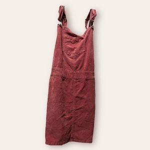true craft pink overall dress
